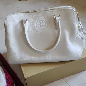 Tory Birch white bag large